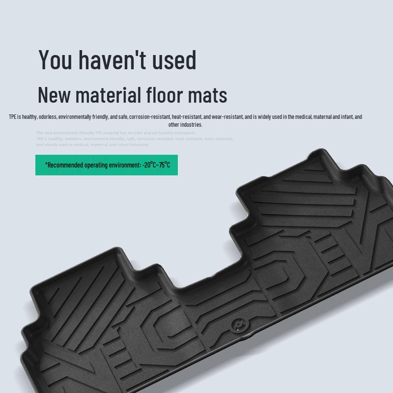 Custom TPE Floor and Trunk Mats for 25 Denza N8L Models - All-Weather Protection