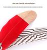 European Retro Feather Calligraphy Set: Oblique Nib Dip Pen with Holder and Ink Engraving