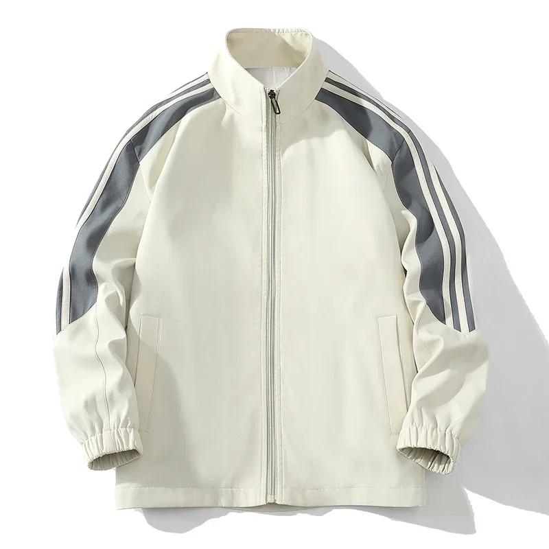 Treninguri Bărbați 2 Piese Mânecă Lungă Atletic Fermoar Complet Costume de Trening Set Costum Jogging Casual Streetwear de Exterior Set Trening Sportiv