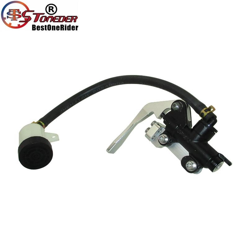 

STONEDER 12mm Master Cylinder Thumb Brake For Pit Bike Motard Mini GP Motor серебряный