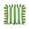 New Striped Pillow Case Cover Lotus Leaf Skirt Edge Velvet Pillowcase Home Decor Soft Bedding Pillow Cover Couch Bedroom