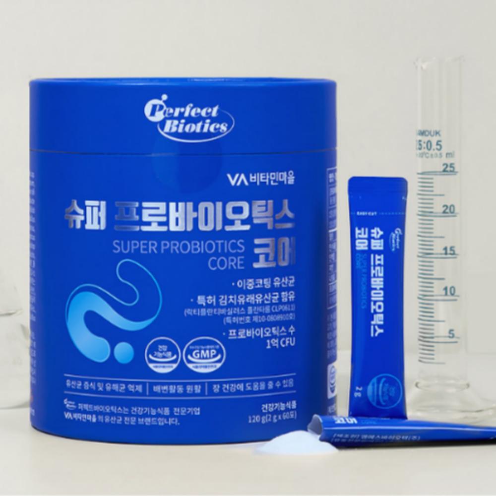 Vitamin Village Perfect Super Biotics Core Probiotics 60 pałeczek