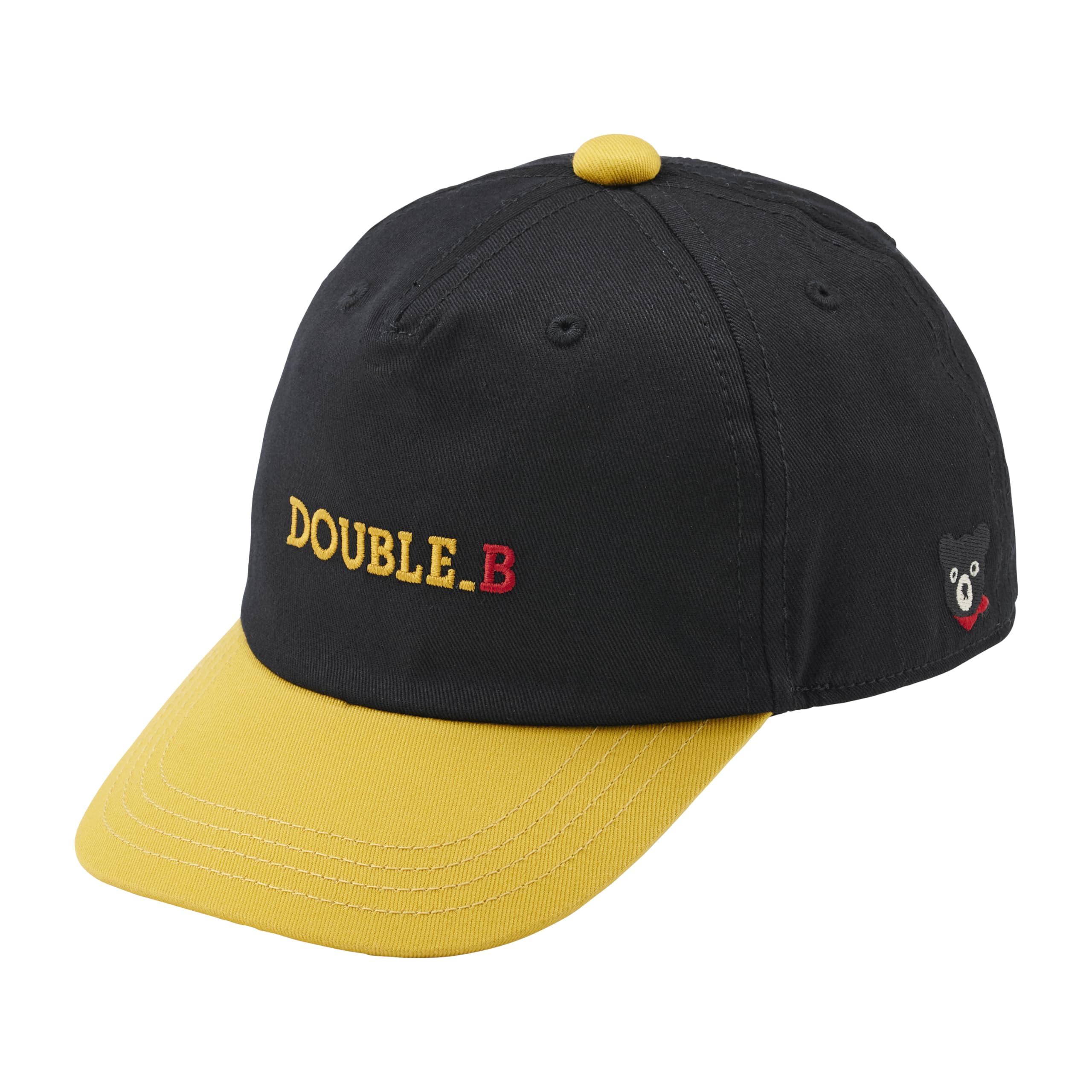 

[MIKI HOUSE] MIKI HOUSE Double B Кепка Шляпа Защита от УФ Лучей Однотонный Логотип Медведь Мальчики Девочки Малыши Дети Детская Одежда Детский Сад Школа 60-9105-685 M