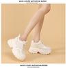 Women's Trendy Autumn 2026 Versatile Daddy Shoes: Fashionable Height-Boosting Casual Sneakers with Thick Soles