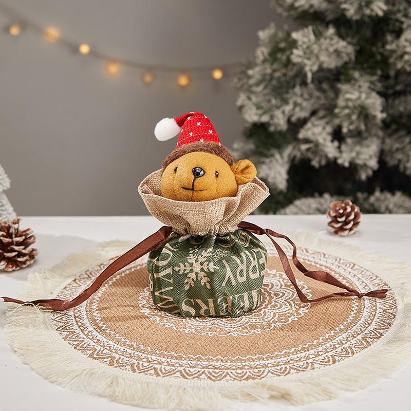 Christmas Gift Bag Christmas Eve Portable Apple Bag Candy Bag Safe Fruit Packaging Box Small Gift Bag