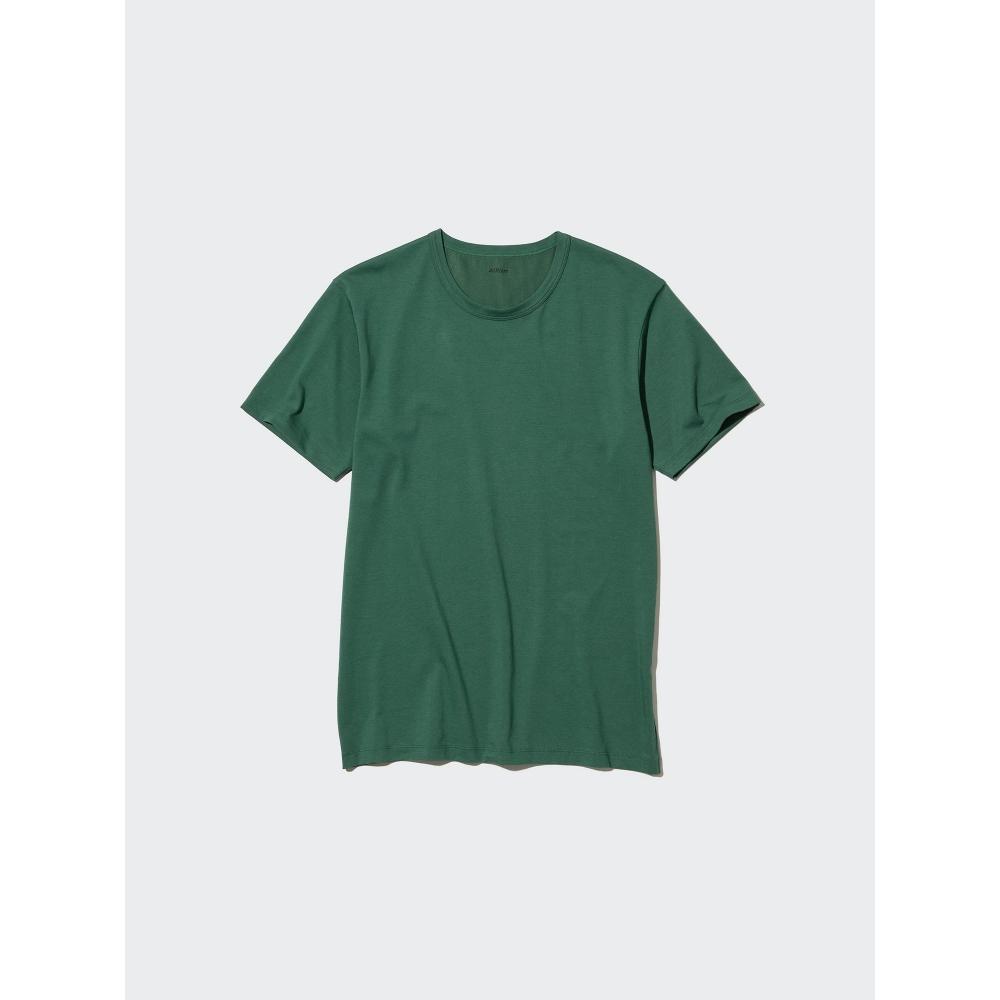 Uniqlo Airism CoTTon Crew Neck T  shorT Sleeve