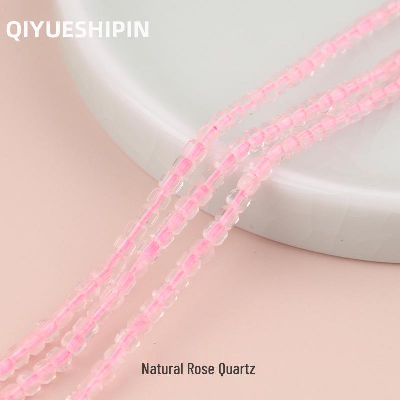 

2 мм Натуральна Чорна Шпінель Кубик Цукру Маленькі Кристалічні Намистини для DIY Проєктів 2.3mm Small Cube ≈165 pieces/strand