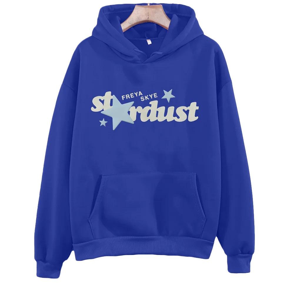 Freya Skye Stardust Hoodie Men Women New Long Sleeve Sweatshirt Autumn Winter Fashion Casual Clothing Loose High Street Pullover