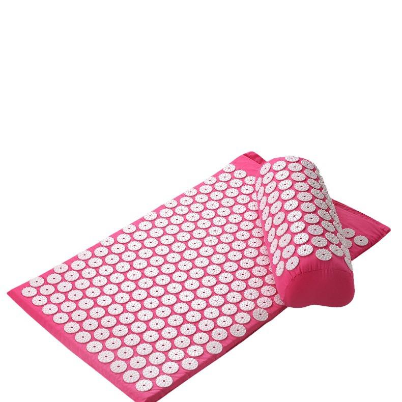Acupuncture Mat & Pillow Set: Acupressure Massage & Yoga Fitness Lotus Mat