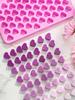 55 Love Silicone Candle Mold DIY Aromatic Mini Heart Candle Making Handmade Soap Resin Ice Chocolate Mold Cake Soap Decor Gifts