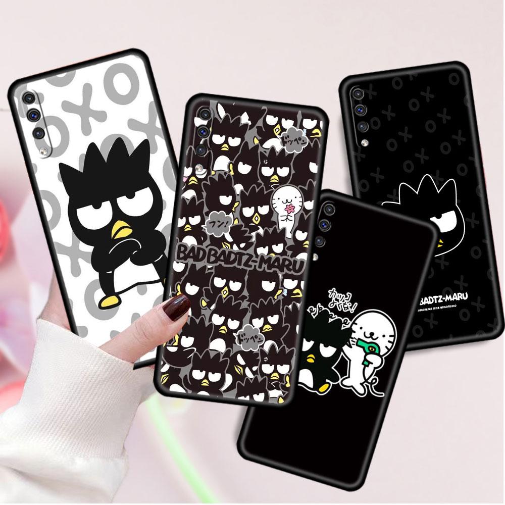 

Чехол для Samsung Galaxy A50 A20e A70 A10 A40 A20s A10s M30s M23 M51 M31s, черный мягкий чехол для телефона Bad Badtz Maru Cute