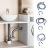 Completes Plumbing Set With Drain Pipe Fittings Bracket & Clamps Multipurpose Drainage Set for Versatile Installation
