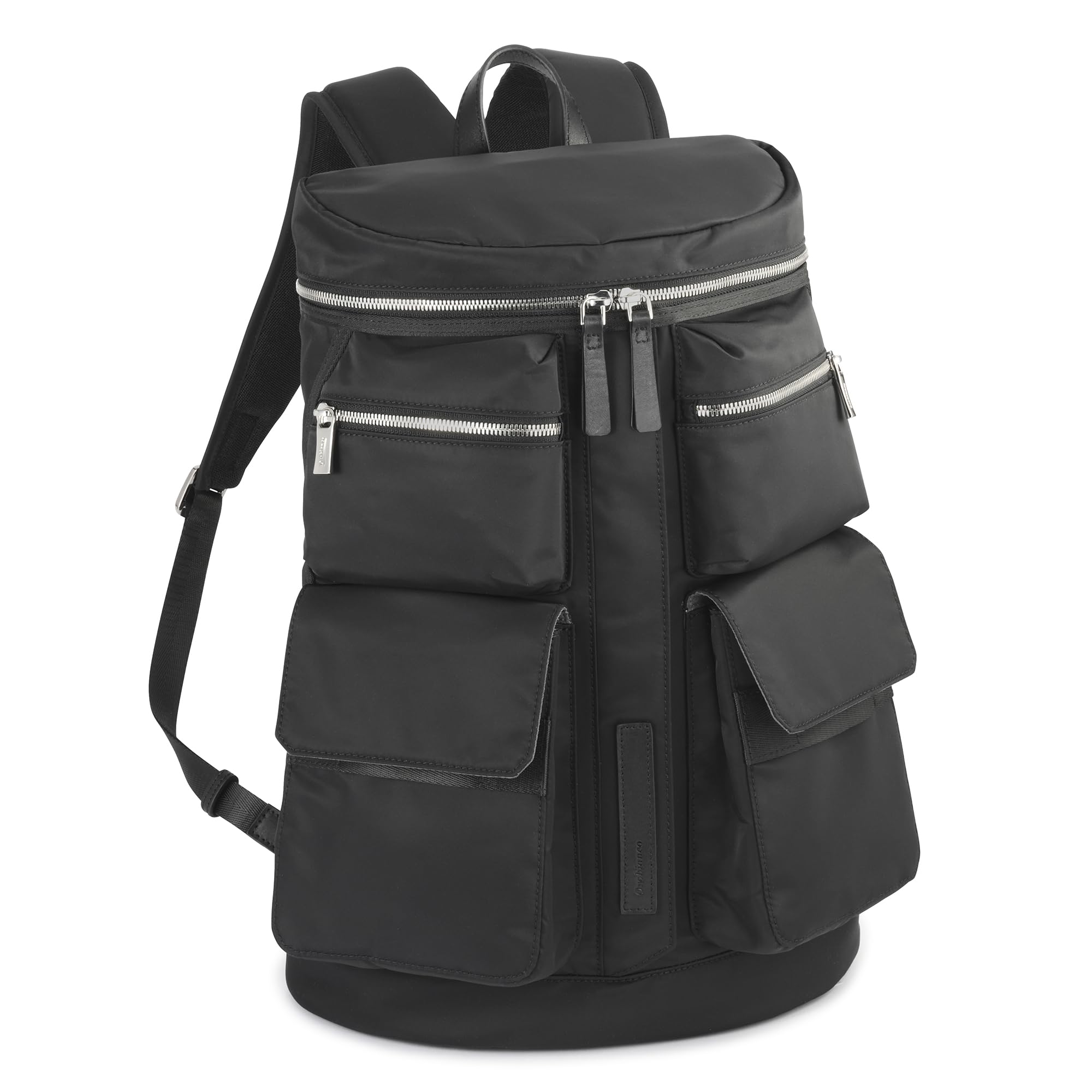 

Rucksack A4 size PC storage 20L 750g Recycled nylon Black Black [Orobianco] [Genuine] Men s TATTICA 13.3inch No.92945 чорний