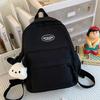 Kindergarten Elementary School Girl Children's Spring Outing Small Backpack Solid Color Cute Backpack