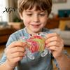 Decompression Toy Crab Squeeze Slow-Rising TPR Fidget for Stress Relief Elastic Pinch Cute Transparent Claws Portable Gadget Kids Adults