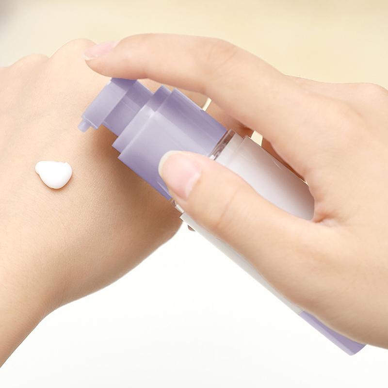 Airless Press Type Refillable Bottles Spray Bottle Lotion Cosmetic Dispenser Travel Portable Hydration Bottle