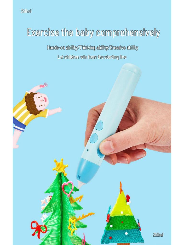 3D Low-Temperature Graffiti Pen for Students and Kids - Perfect for Creative Boys and Girls' Birthdays