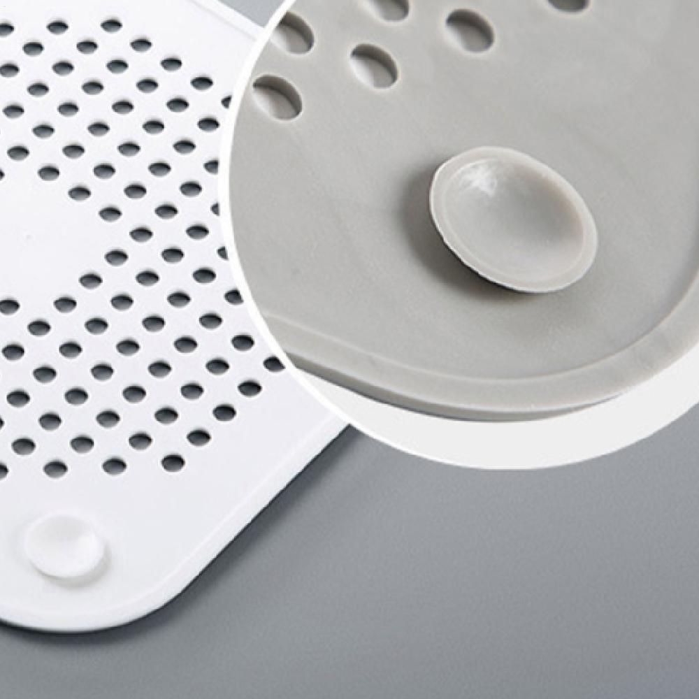 4Pcs Shower Drain Hair Catcher Sink Strainer Drain Cover Hair Catcher Silicone Hair Filter Kitchen Bathroom Accessories