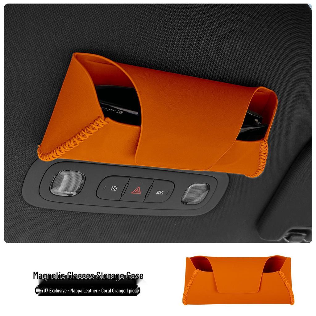 Xiaomi YU7 Car Ceiling Magnetic Sunglasses Holder - Car Interior Accessories