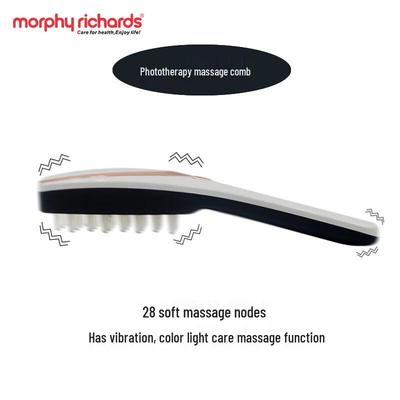 Morphy Richards Red & Blue Light Therapy Scalp Massager Comb CN Plug (adapter Included)
