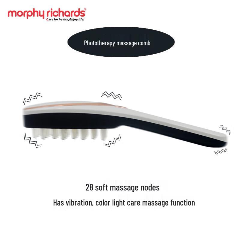 

Morphy Richards Red & Blue Light Therapy Scalp Massager Comb