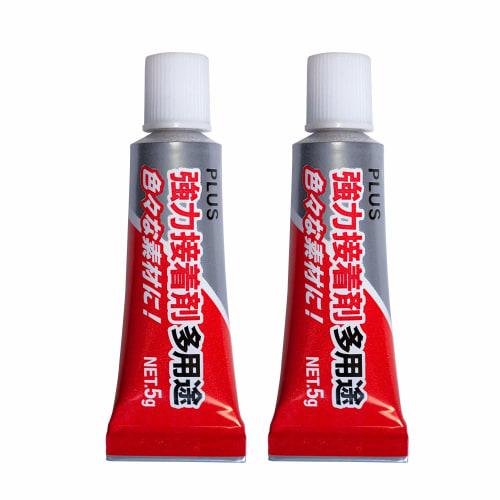 Plus (Plus) Strong Adhesive Versatile Twin Pack 5g X 2 Pieces Paste 29-766