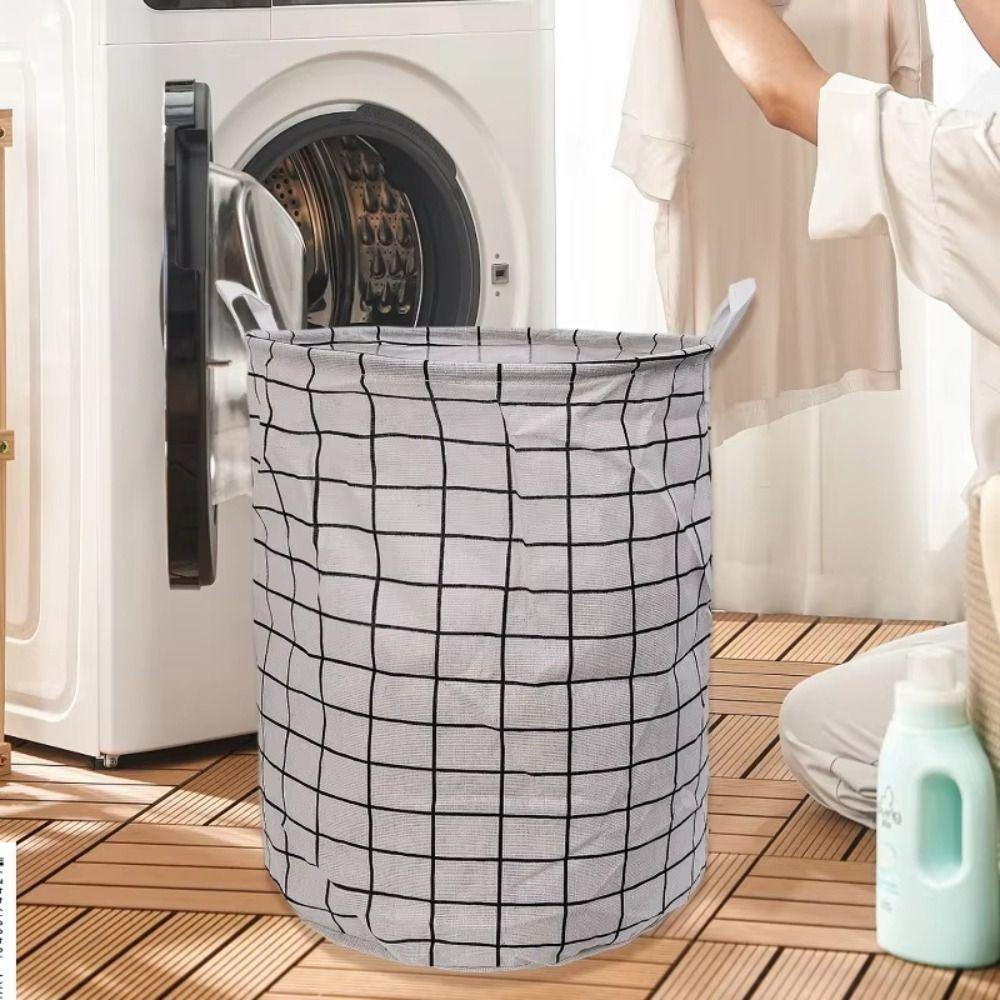 Large Capacity Clothes Toys Storage Basket Household Dirty Clothes Baskets  Home