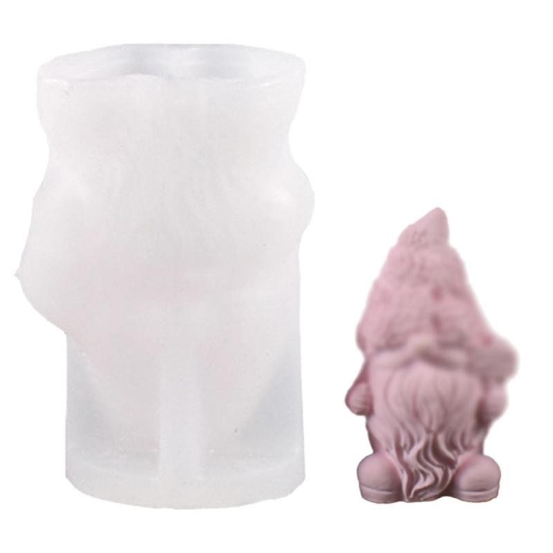 Multifuntional Dwarf Silicone Mold Resin Crafting Mold Handmade Supplies for Crafting Candle and Decorative Creation