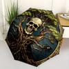 Tree of Life: Eternal Nature's MajestyUmbrella, Portable 3-Fold Compact Umbrella for Men & Women Gift