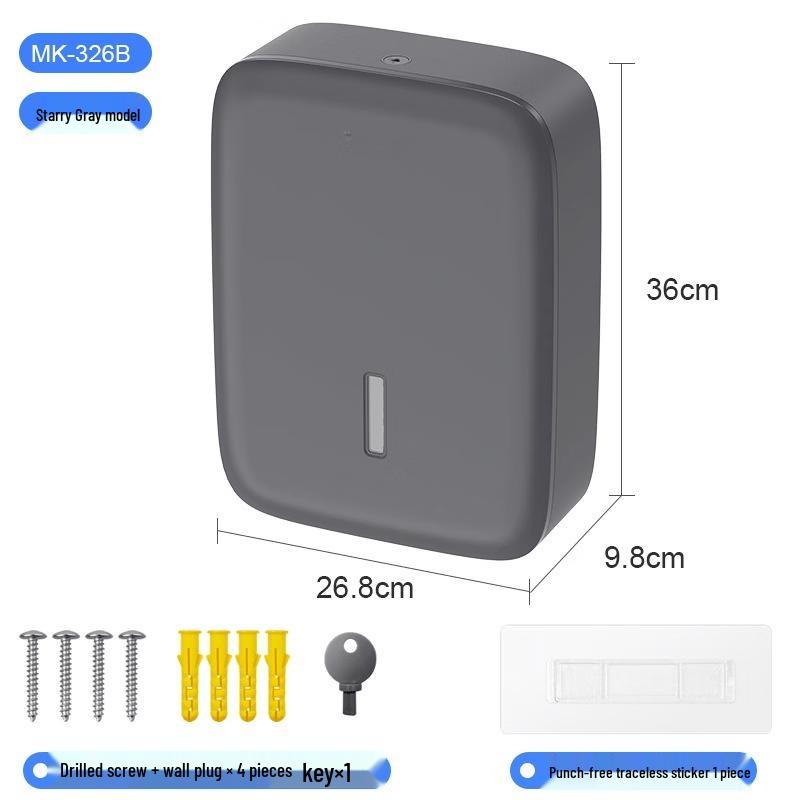 MDNG Double Pack Wall-Mounted Hand Towel Dispenser