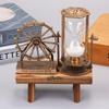 Durable Rotating Ferris Wheel Hourglass Sand Glass Vintage Sand Clock Timer Plastic Ferris Wheel Ornament Bedroom