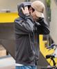 WEGO Check Zip Size Sumikuro Men's Hoodie, M,