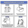 100 Packs Underarm Sweat Pads,aoeoun Armpit Sweat Pads For Women And Men, Disposable Underarm Pads For Sweatin