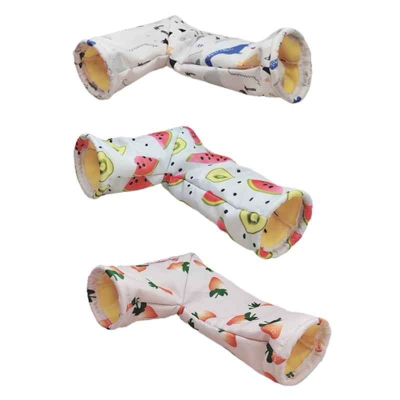 

Tube Corner Hide Fleece Hideaway Bed Hammock Bed for Guinea Pig 3 Styles Choose X3UC