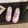 Retro word with moral training shoes women's spring and summer new niche design Velcro fashion versatile Mary Jane shoes