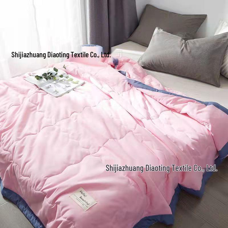 Washed Cotton Lightweight Quilt - Perfect for Air Conditioning, Summer, Spring, and Autumn; Available in Single, Double, and Children's Sizes.