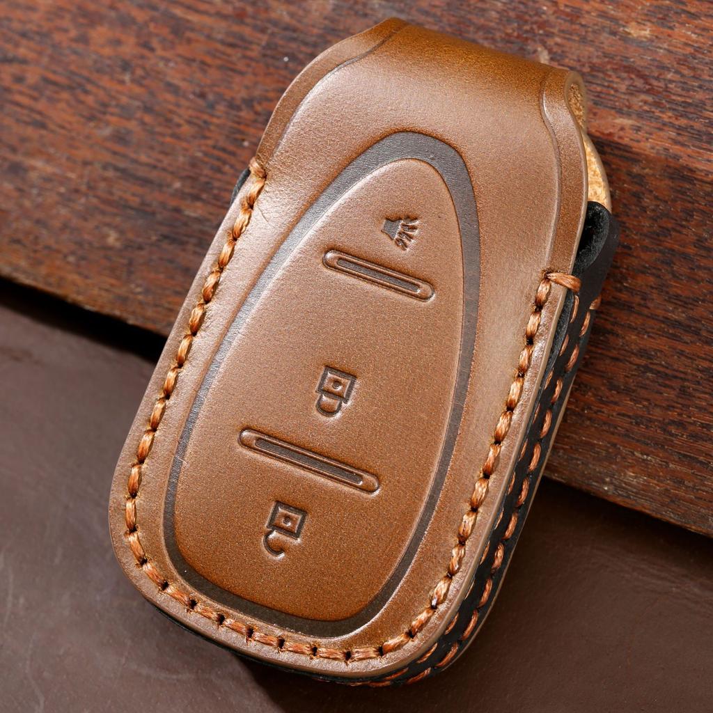 For Chevrolet Key Bag New Cruze Malibu Explorer Leather Car Key Cover