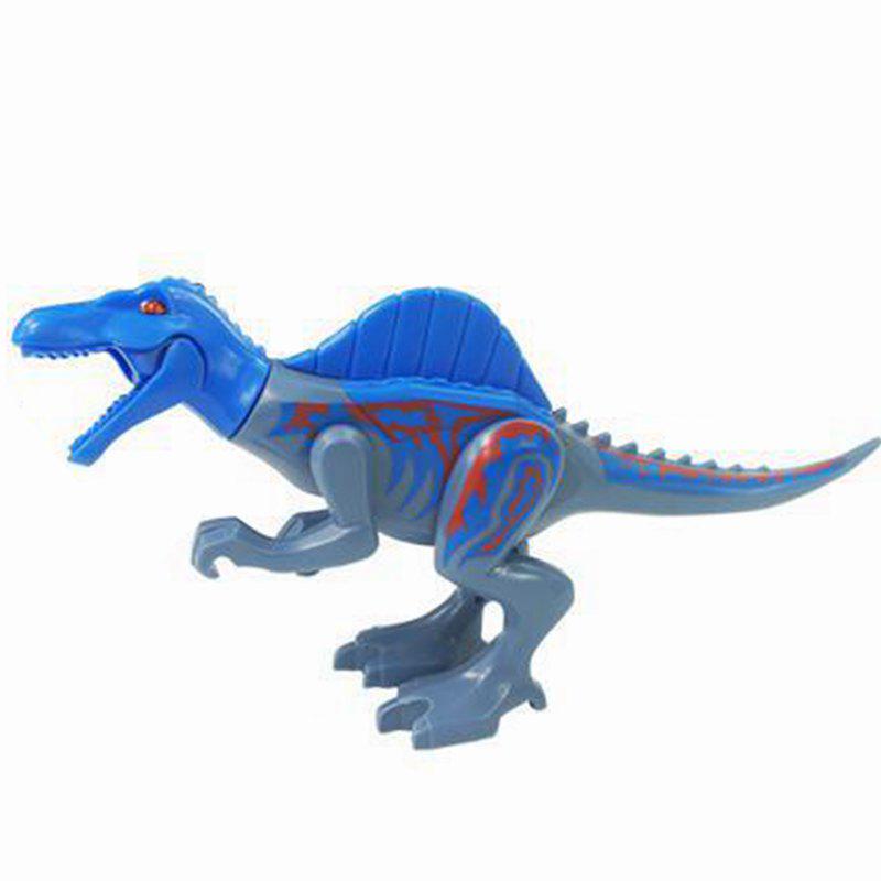 Sperrblöcke Jurassic Dinosaurier Tyrannosaurus Rex Wyvern Velociraptor Stegosaurus Bausteine ​​Spielzeug für Kinder Dinosaurier