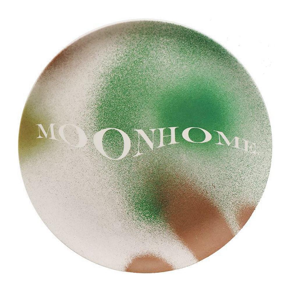 Natural Bamboo Fiber Plates Dinnerware Modern Creative Pattern Reusable Unbreakable Plates