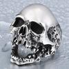 New Jewelry Punk Style Skull Ghost Head Ring Jewelry