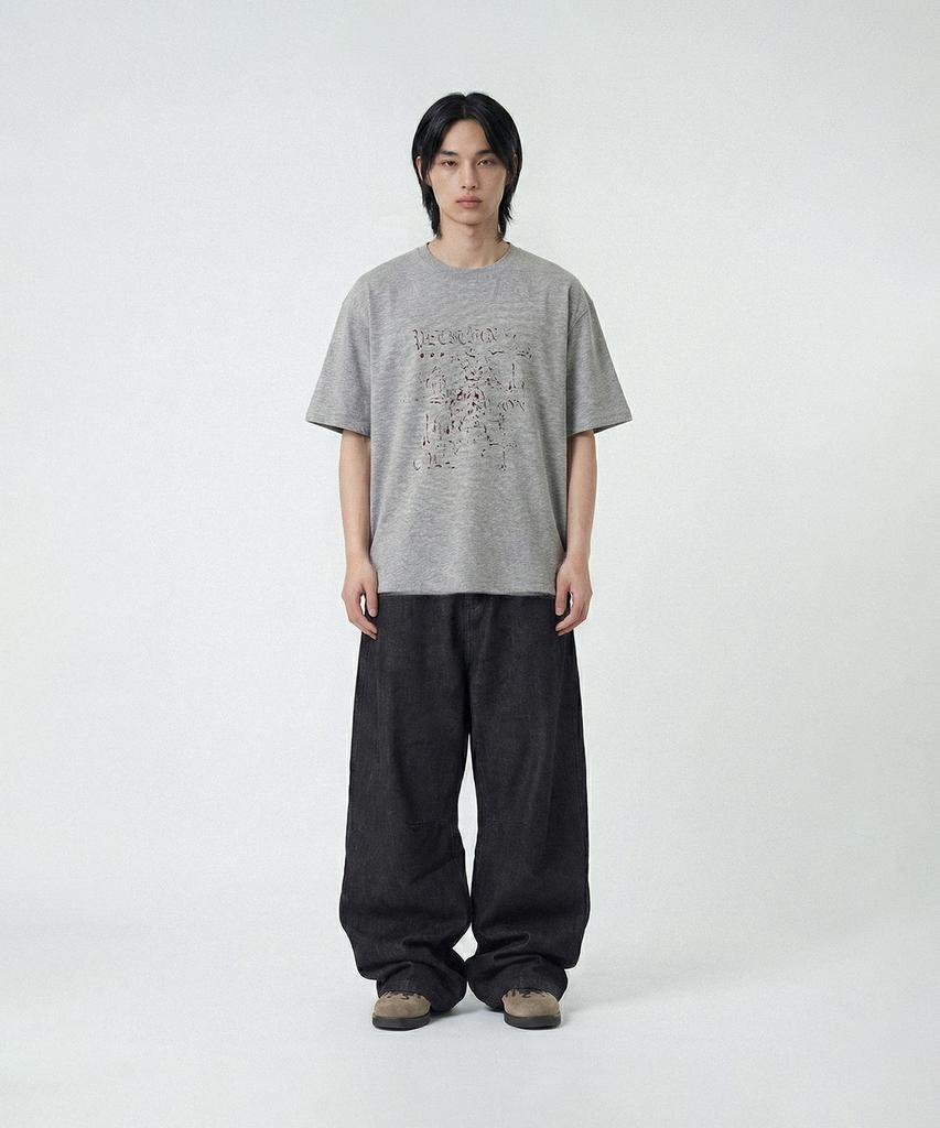 Odeupeol Cross T-Shirt(Gray)