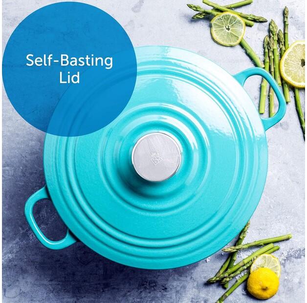 Roasting Pan BK Bourgogne 24 Cm Aqua Blue (H6082.524)