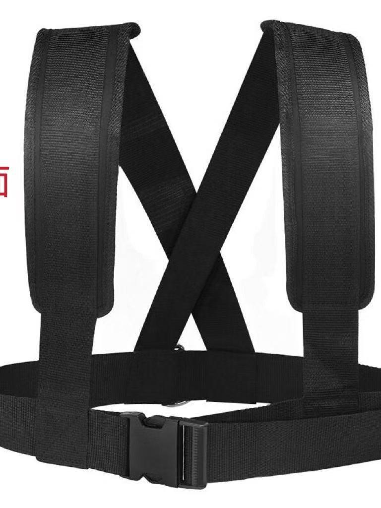 Unisex Fitness Resistance Tire Pulling Back Strap for Strength Training