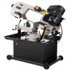 Metal Band Saw 1.1 KW 7 X 8.25 In Cutting Capacity Horizontal and Vertical Cutting 4 Speeds Variable Speed Bandsaw 220V 0° To 45° Rotatable Base for