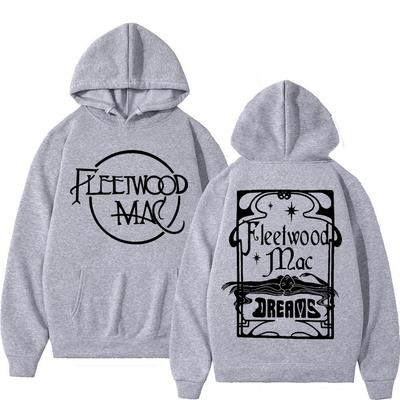 Autumn Winter Rock Band Fleetwood Mac Tour Printed Hoodie Men's and Women's Fashion Hoodie Sportswear Casual Hoodie