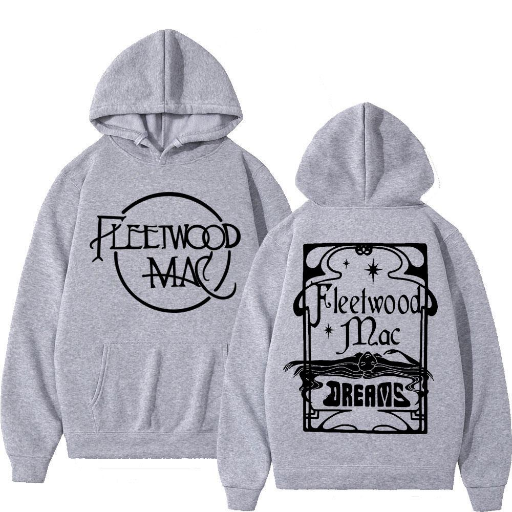 Autumn Winter Rock Band Fleetwood Mac Tour Printed Hoodie Men's and Women's Fashion Hoodie Sportswear Casual Hoodie