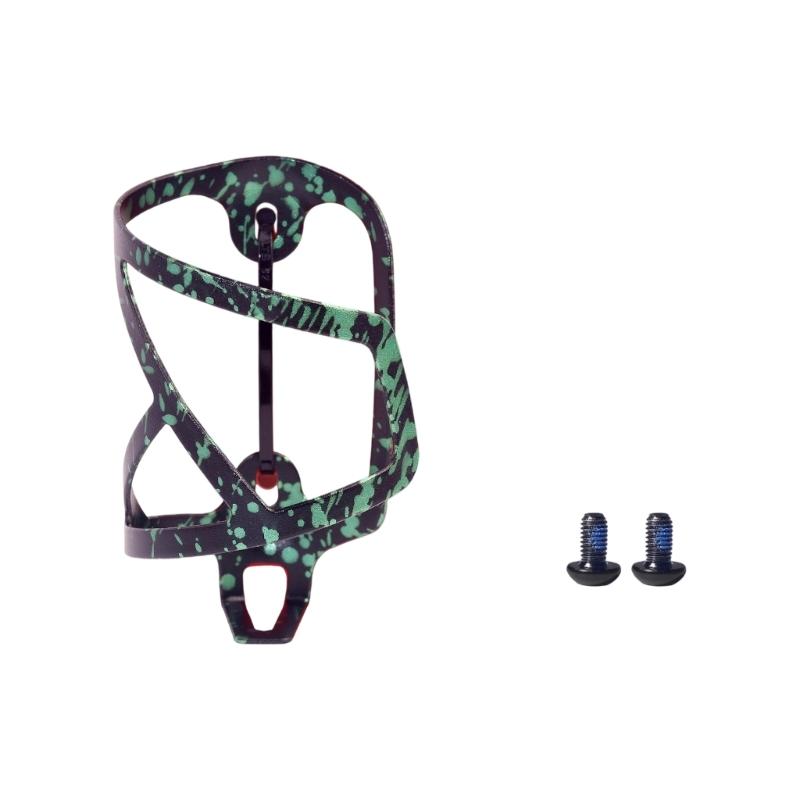 

Bicycles Bottles Cage Aluminum Alloy Bike Bottles Holders Water Bottle for Road and Mountain Bicycles Easily Installation зелёный/чёрный