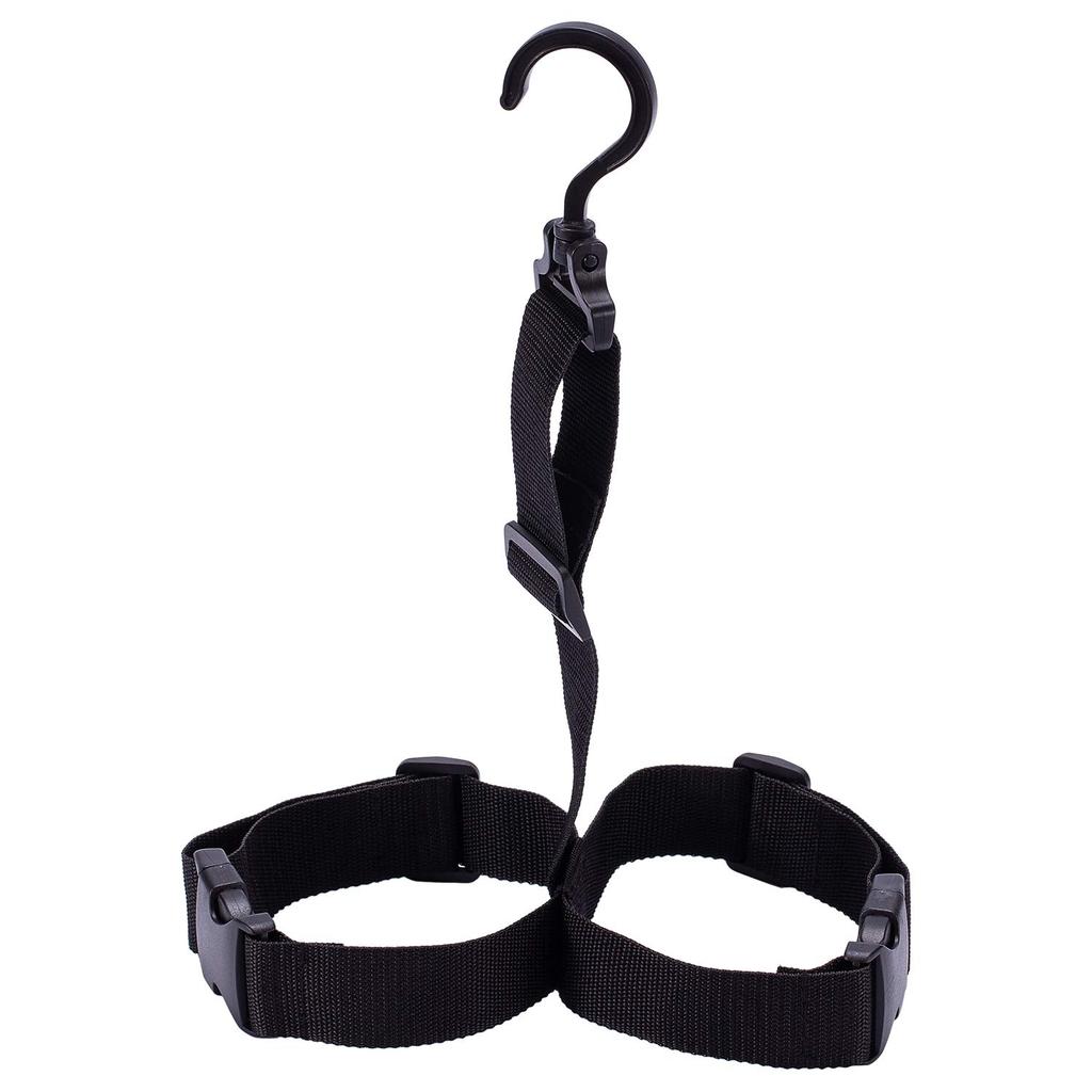 Bassdash Wader Hanger, Boots Hanger, Drying Hanger for Wading Shoes, Boots, and Shoes, with Fin Saver