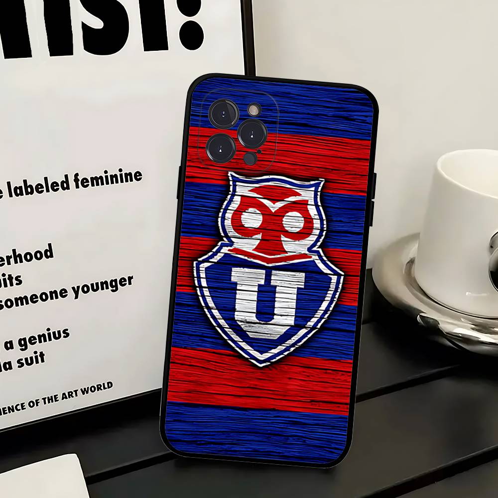 Chile U-University Logo Phone Case For Iphone 17 16 15 16e 14 13 12 11 Pro Max Plus Case Cover Coque