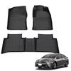 Orealauto Prius 50 Series Exclusive Floor Mats ZVW50 ZVW51 ZVW55 Models TPE Material Car Foot Mats 3D Waterproof Abrasion Resistant Stain Resistant